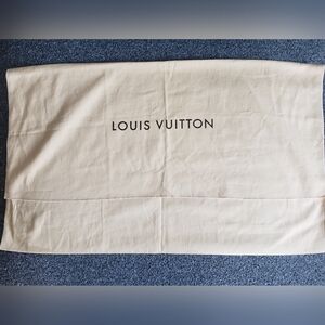 EUC Authentic Medium Louis Vuitton Cotton Flannel Envelope Dust/Storage Bag